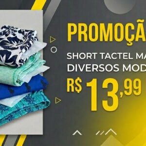 Short Tactel Estampado