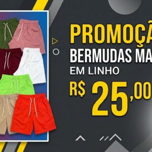 Bermuda Mauricinho Linho Multimarcas
